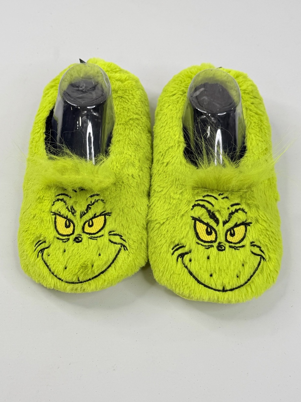 DR. SEUSS Women's "The Grinch" Slippers Green/Black-9